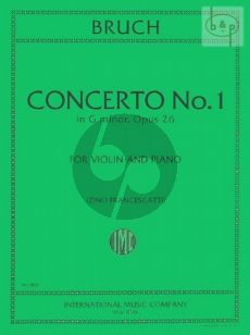 Concerto G-minor Op.26 Violin and Piano