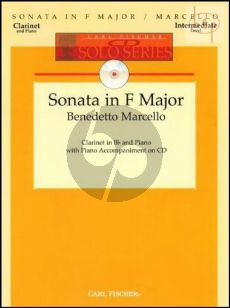 Sonata F-major (Clarinet-Piano) (Bk-Cd)