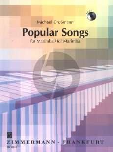 Grossmann Popular Songs for Marimba Book with Cd