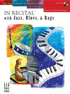 Marlais In Recital with Jazz-Blues & Rags Vol. 1 (Bk-Cd) (early element.)