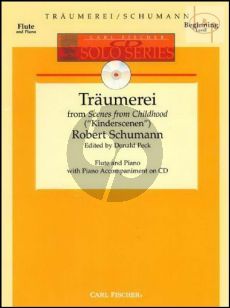 Traumerei Op.15 No.7 (from Scenes of Childhood) (Flute-Piano) (Bk-Cd)