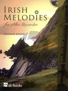 Johow Irish Melodies for Alto Recorder Book with Audio Online (Intermediate-Advanced)