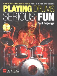 Reijenga Playing Drums Serious Fun (Complete Methode voor Pop- & Rockdrummers) (Bk-Cd)