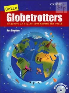 Cello Globetrotters - 12 Pieces in Styles from Around the World Book with Cd