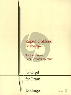 Frieberger Toccata super "Veni Creator Spiritus" Orgel