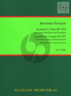 Concerto C-major RV 475 (Bassoon-Str.-Bc)