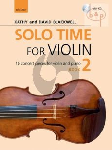 Solo Time for Violin Vol.2 (16 Concert Pieces)