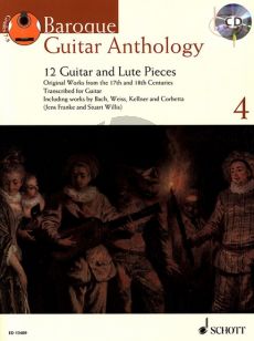 Baroque Guitar Anthology Vol.4 (12 Guitar and Lute Pieces)