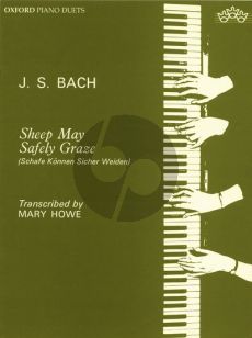 Bach Sheep may safely Graze Piano 4 Hands (arr. Mary Howe)