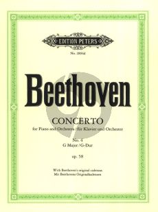 Beethoven Concerto No.4 Op.58 G-major (Piano-Orchestra) Reduction 2 Pianos (Edited by Max Pauer)