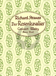 Strauss Concert Waltz Op.59 (from Der Rosenkavalier) for Piano 4 Hands (Otto Singer)