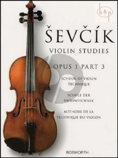 School of Violin Technique Op.1 Vol.3