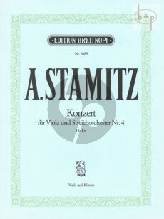 Konzert No.4 D-dur Viola-Streichorchester
