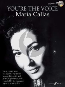 Maria Callas - You're the Voice Piano-Vocal-Guitar (Bk-Cd)