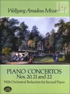 Concerto's Nos.20[KV 466]- 21[KV 467]- 22[KV 482]) (Piano-Orch.)