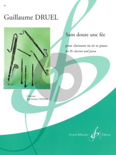 Druel Sans doute une fée Clarinet[Bb]-Piano