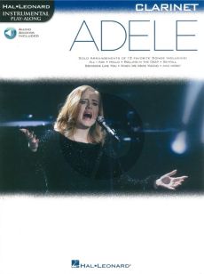 Adele Instrumental Play-Along Clarinet