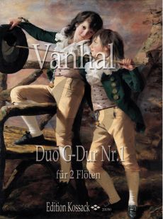 Vanhal Duo No.1 G-dur 2 Flöten (Part./Stimmen)