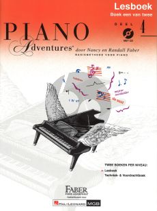 Faber Piano Adventures Lesboek 4 (Bk-Cd) (Ned.)