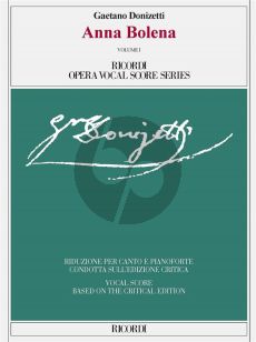 Donizetti Anna Bolena Vocal Score (ital./engl.) (2 volumes)