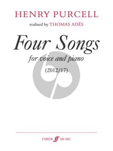 Purcell 4 Songs for Medium Voice and Piano (edited by Thomas Ades)