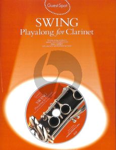 Guest Spot Swing Playalong clarinet book-CD