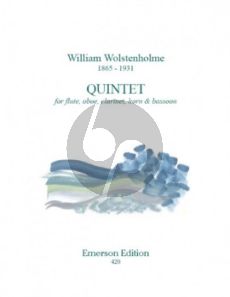 Wolstenholme Quintet Flute, Oboe, Clarinet, Bassoon and Piano (Score/Parts)