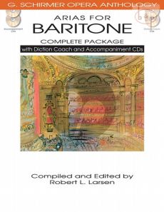 Opera Anthology Arias for Baritone (Complete Package)