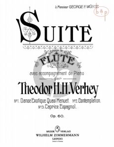 Suite Op. 60 for Flute and Piano