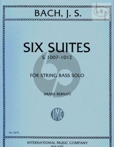 6 Suites (BWV 1007 - 1012) Stringbass