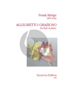 Bridge Allegretto Grazioso for Flute and Piano (orig.from First Book of Organ Pieces) (Richmond)