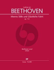 Beethoven Meeres Stille und Glückliche Fahrt Opus 112 (Chor-Orchester Partitur) (Sven Hiemke)