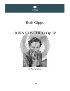 Gipps Concerto Op. 58 Horn and Orchestra (piano reduction)