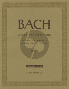 Bach Kantate BWV 158 Der Friede sei mit dir Partitur (Alfred Dürr)