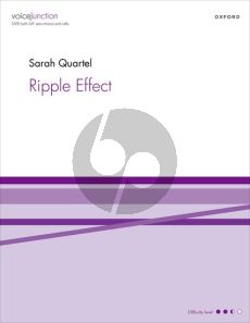 Quartel Ripple Effect SATB (with SAT semi-chorus) and Cello