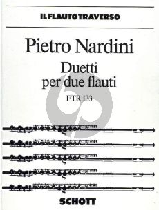 Nardini Duetti 2 Flöten (Nikolaus Delius uns Annemarie Ehrle)