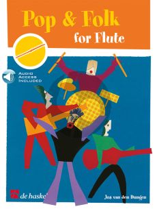 Dungen Pop & Folk for Flute Book with Audio Online (easy-interm.)