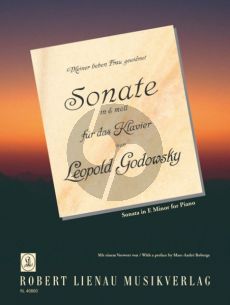 Godowsky Sonate e-moll Klavier (ed. Marc-Andre Roberge)