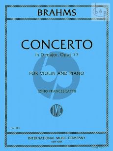 Concerto D-major Op.77 (Violin-Orch.)