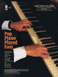 Pop Piano Played Easy (Bk-Cd) (MMO Minus Piano) (Jim Odrich)