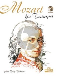 Mozart for Trumpet boek-CD (transcr. Terry Cathrine)