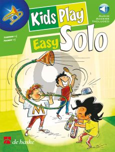 Gorp Kids Play Easy Solo for Trombone [TC/BC] (Book with Audio online) (very easy to easy)