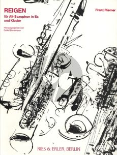 Riemer Reigen Altsaxophon und Klavier (1985) (Bensmann)