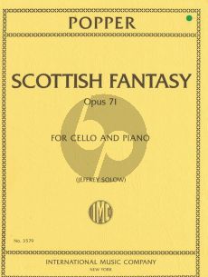 Popper Scottish Fantasy Op.71 Cello-Piano (Jeffrey Solow)