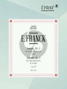 Franck Sonate No.2 A-dur Op.23 Violine-Klavier (Nick Pfefferkorn)