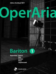 Album OperAria Bariton Vol.1 (Lyric Repertoire) Book with Cd (edited by Peter Anton Ling)
