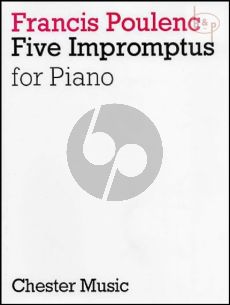 5 Impromptus Piano Solo