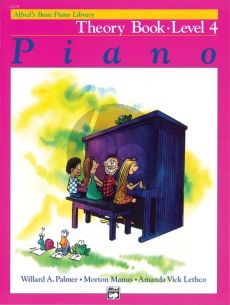 Alfred Basic Piano Theory Book Level 4 for Piano