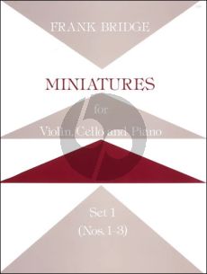 Bridge Miniature Trios Set 1 Violin-Cello and Piano (No.1 - 3)
