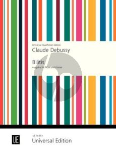 Debussy Bilitis Flute and Piano (edited by Karl Lenski)